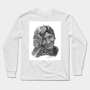 Elderly woman - Smile - Wisdom Long Sleeve T-Shirt